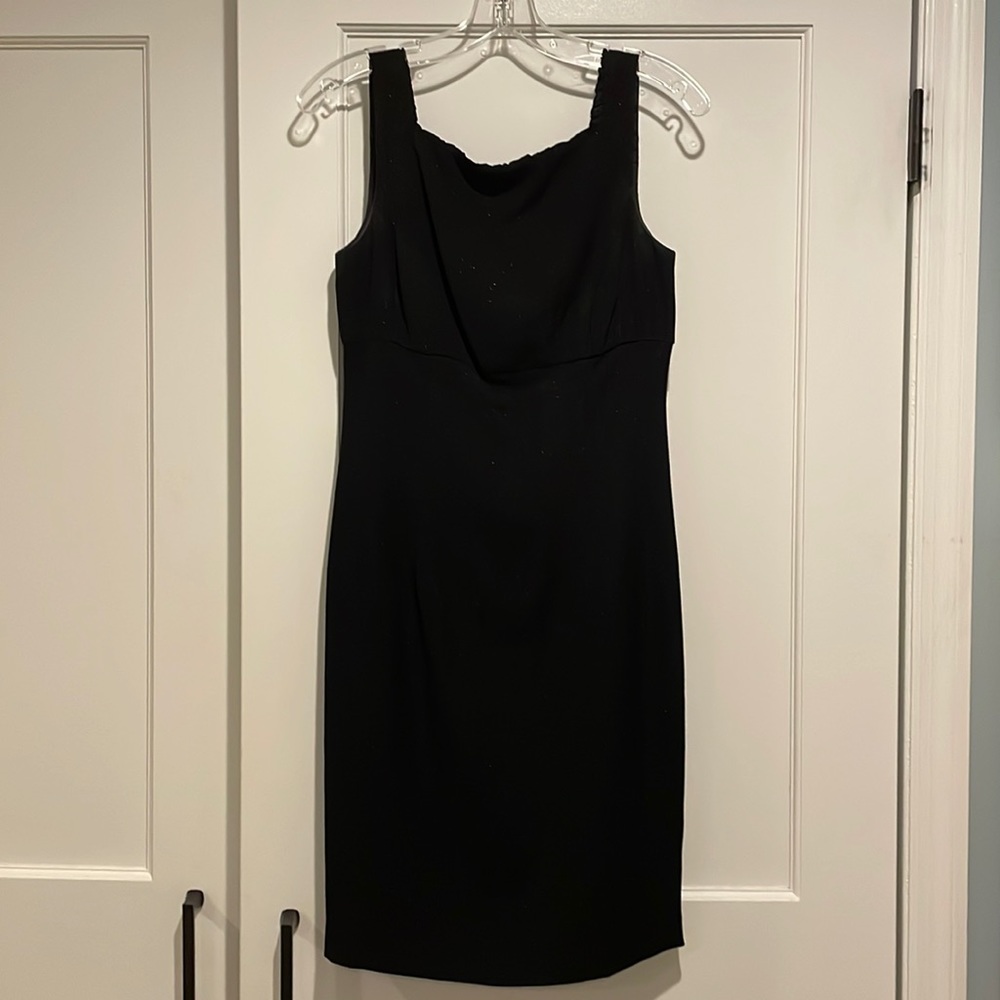 Nanette Lepore black shimmer cocktail dress